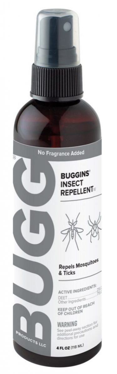 BUGGINS Insect Repellent IV - No Fragrance Added - BUGG Products LLC